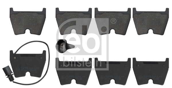 KIT DE PLAQUETTES DE FREIN