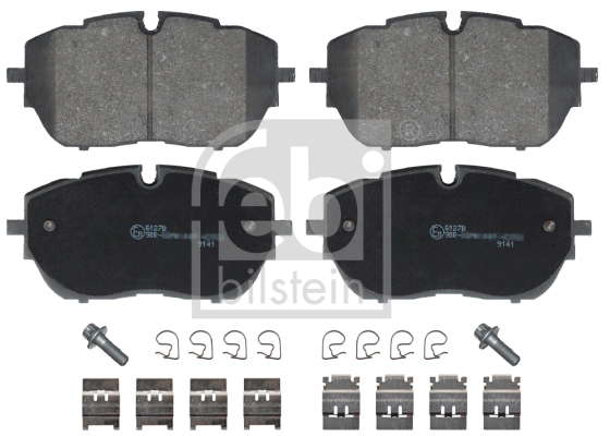 KIT DE PLAQUETTES DE FREIN