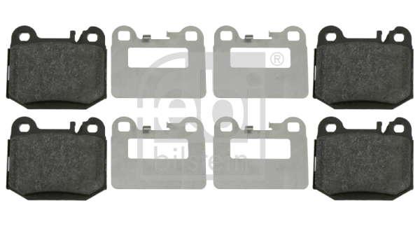 KIT DE PLAQUETTES DE FREIN