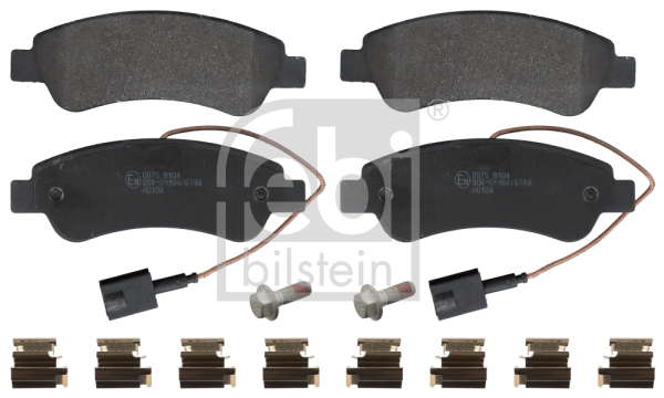 KIT PLAQUETTE AV DUCATO 2 CAPTEURS