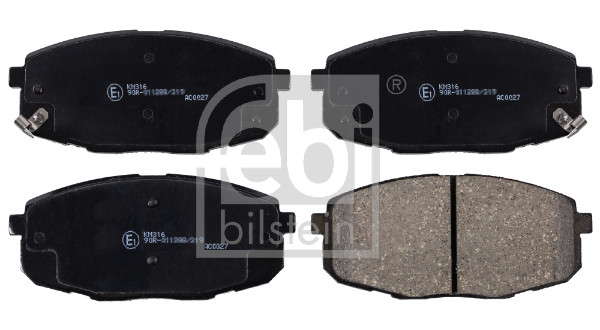 KIT DE PLAQUETTES DE FREIN