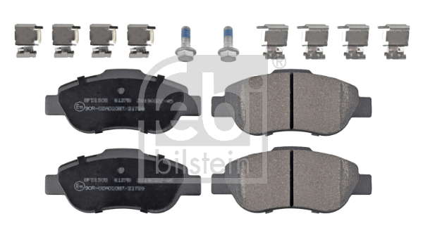 KIT DE PLAQUETTES DE FREIN