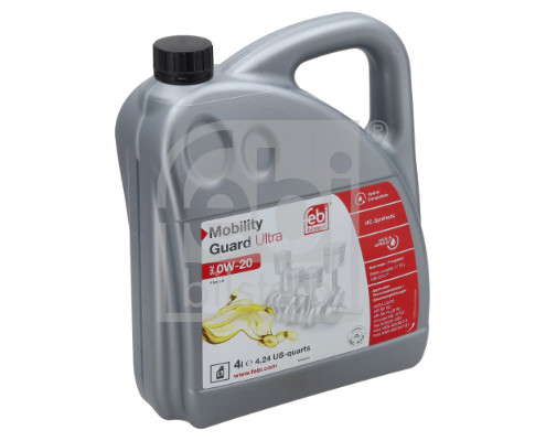 4L HUILE MOTEUR 0W20 C5 - C6 - GF-5