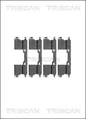 Kit d'accessoires (plaquette de frein)