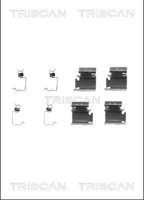 Kit d'accessoires (plaquette de frein)