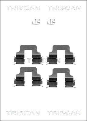 Kit d'accessoires (plaquette de frein)