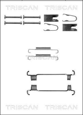Kit d'accessoires (mâchoires de frein de stationnement)