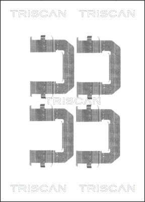 Kit d'accessoires (plaquette de frein)