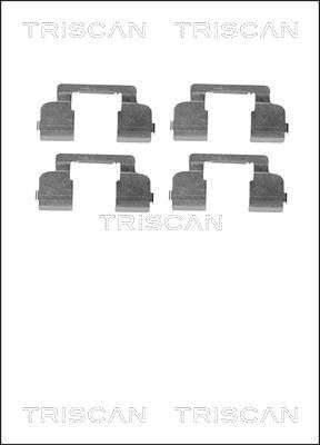 Kit d'accessoires (plaquette de frein)