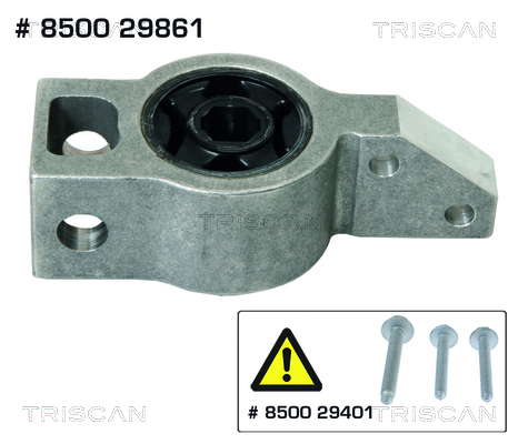 Silent bloc de triangle de suspension