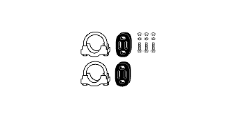 Kit d'assemblage, système d'échappement