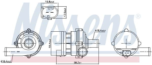 POMP.EAU RENAULT MASTER 10-