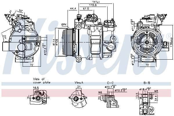COMP.CLIM FORD FOCUS (2011) 1.5 TDC