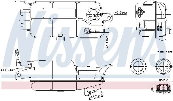 Vase d'expansion, liquide de refroidissement