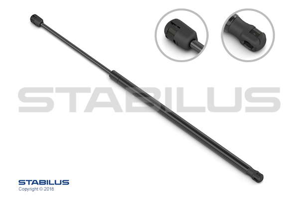 Vérin, support de roue de secours