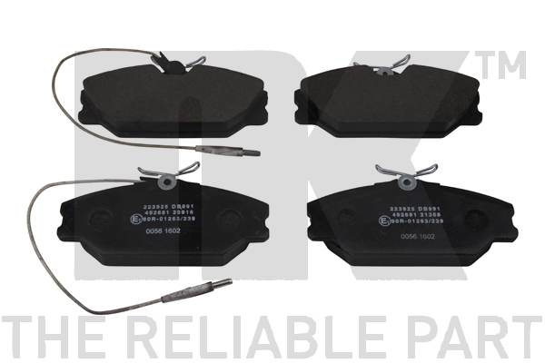 Plaquettes de frein