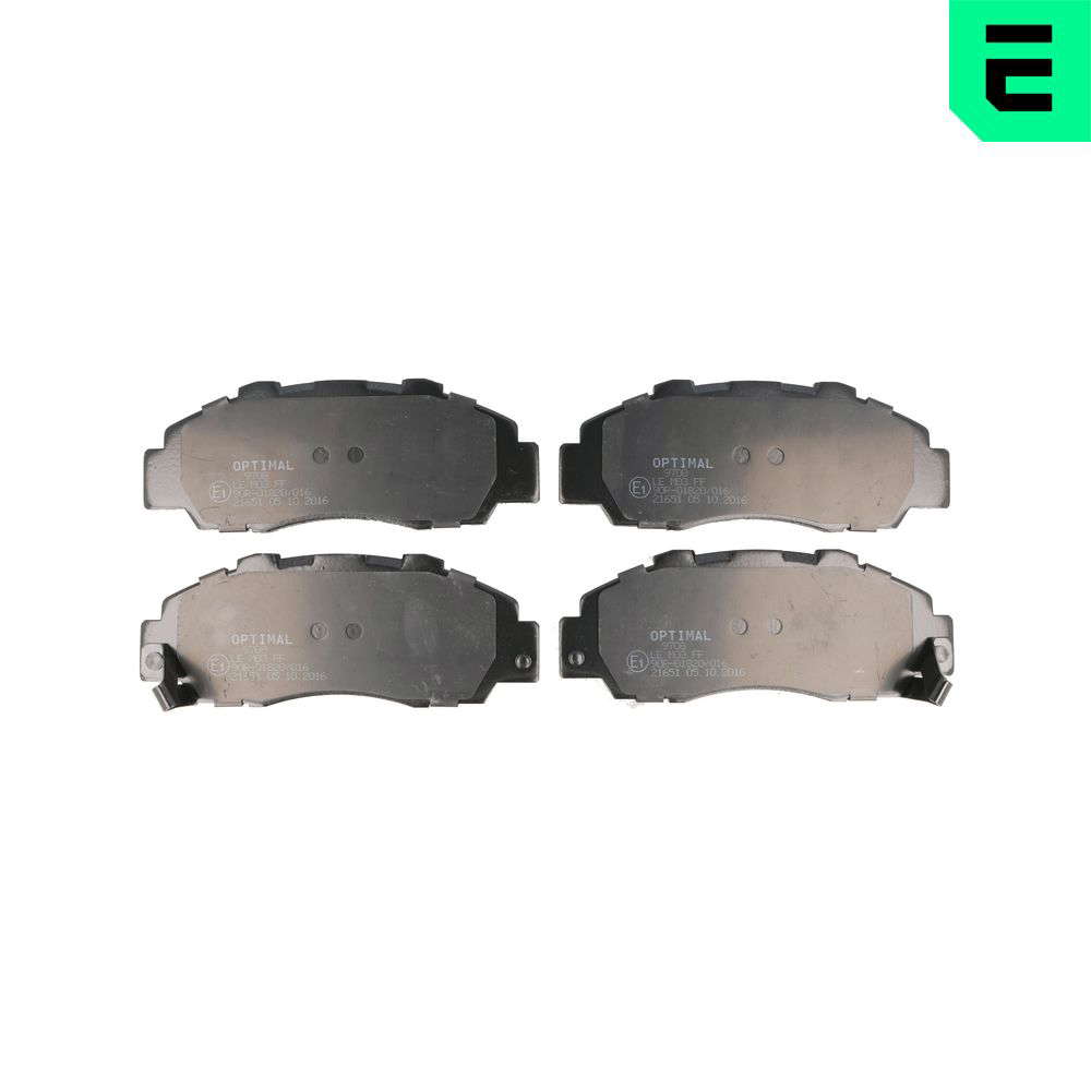 Jeu de plaquettes de frein avant