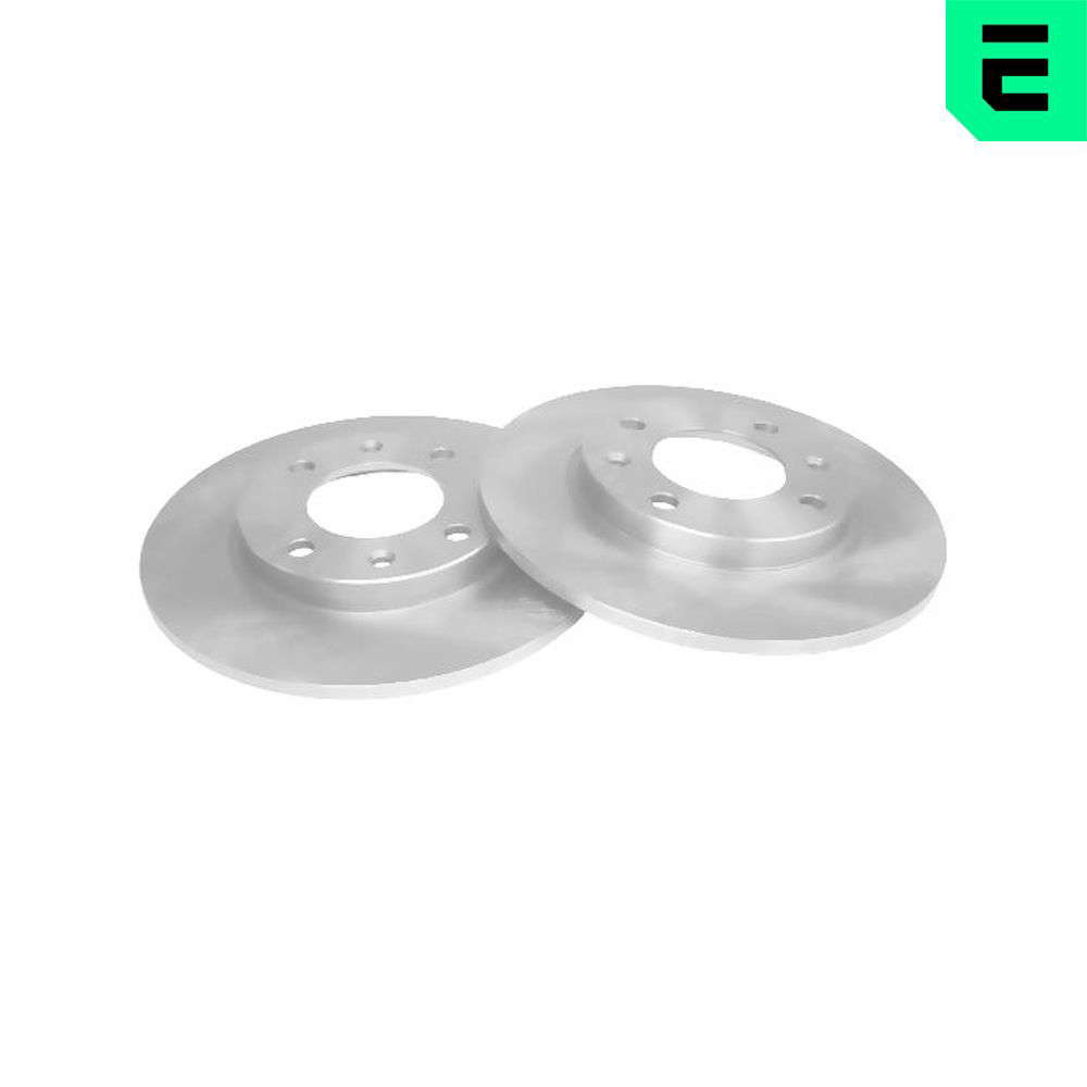 Jeu de 2 disques de frein