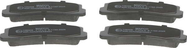 Plaquettes de frein