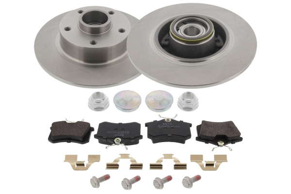 Kit disques et plaquettes de frein