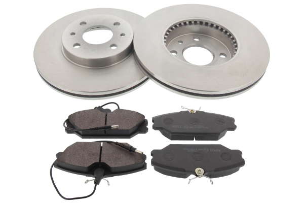 Kit disques et plaquettes de frein