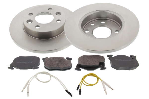 Kit disques et plaquettes de frein