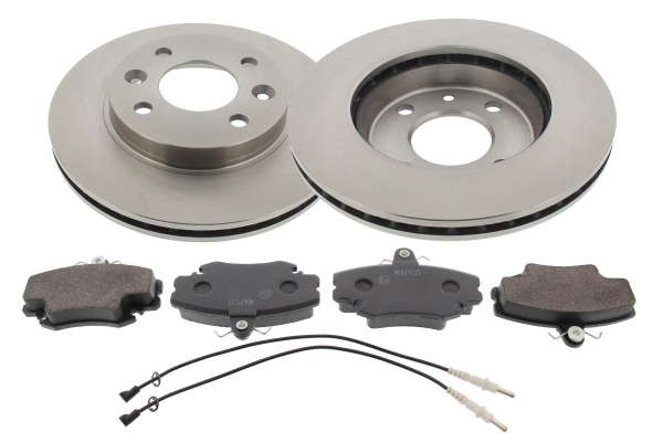 Kit disques et plaquettes de frein