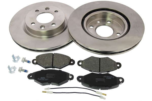Kit disques et plaquettes de frein