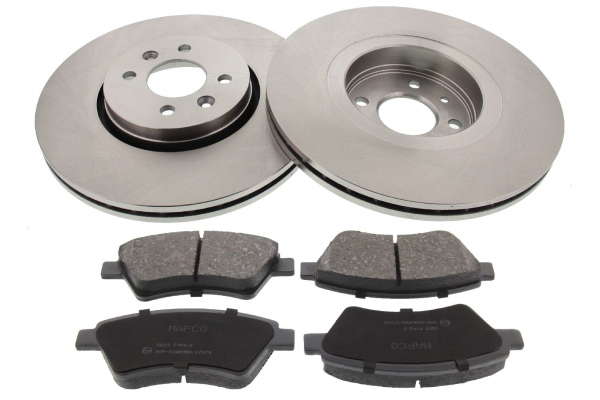 Kit disques et plaquettes de frein