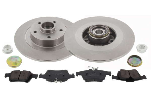 Kit disques et plaquettes de frein