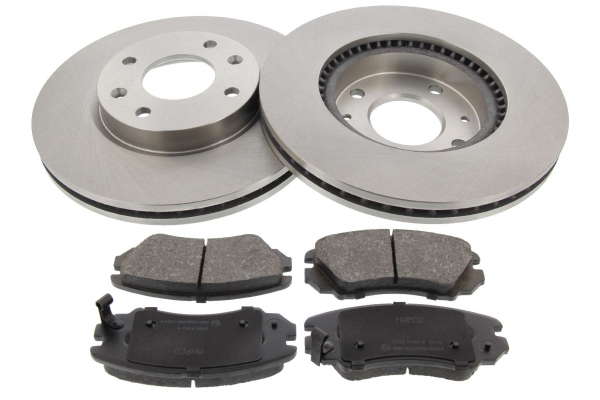 Kit disques et plaquettes de frein