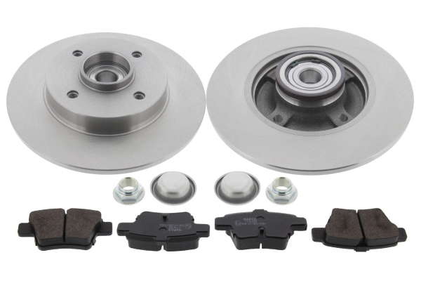 Kit disques et plaquettes de frein