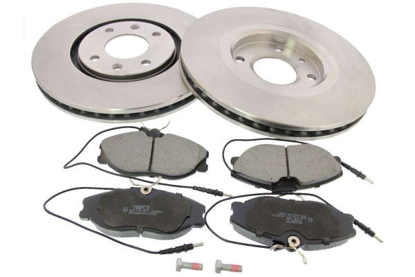 Kit disques et plaquettes de frein