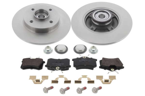 Kit disques et plaquettes de frein