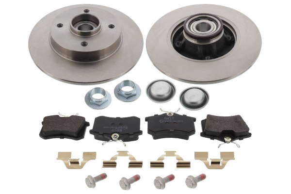 Kit disques et plaquettes de frein