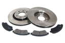 Kit disques et plaquettes de frein