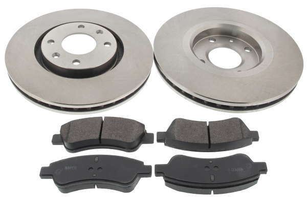 Kit disques et plaquettes de frein