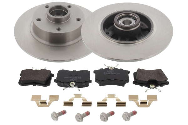 Kit disques et plaquettes de frein