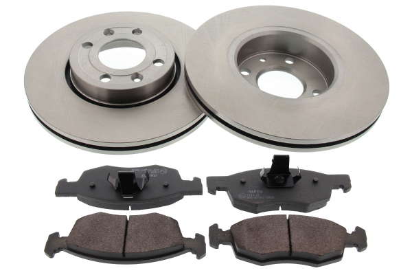 Kit disques et plaquettes de frein