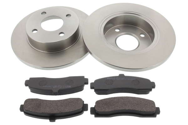 Kit disques et plaquettes de frein
