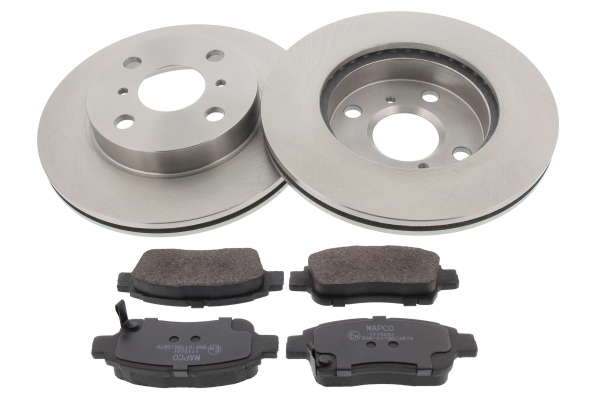 Kit disques et plaquettes de frein