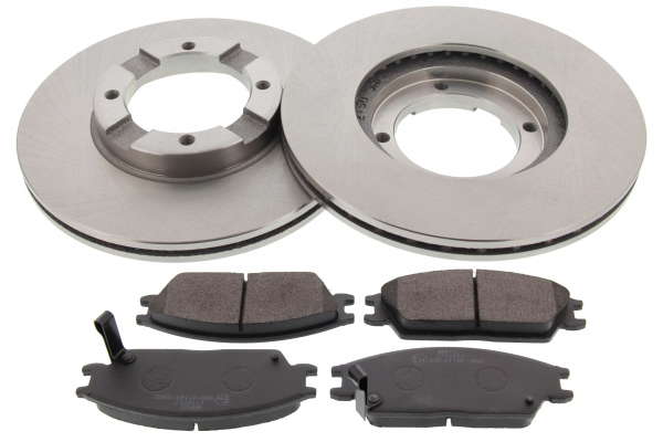 Kit disques et plaquettes de frein