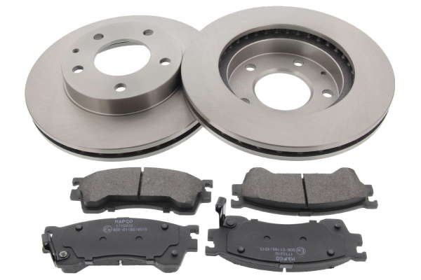 Kit disques et plaquettes de frein