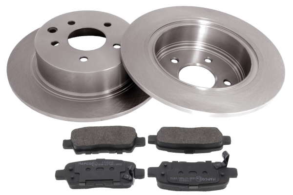 Kit disques et plaquettes de frein