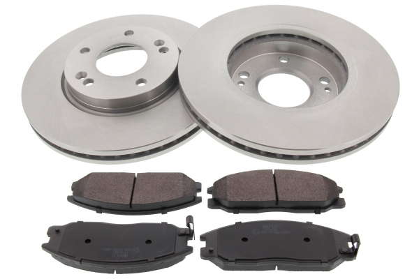 Kit disques et plaquettes de frein