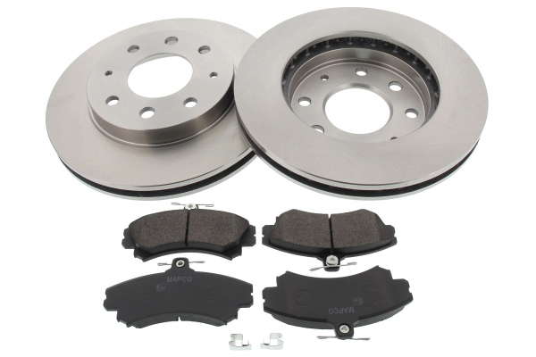 Kit disques et plaquettes de frein