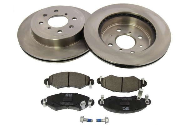 Kit disques et plaquettes de frein