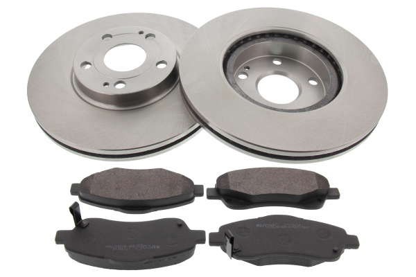 Kit disques et plaquettes de frein