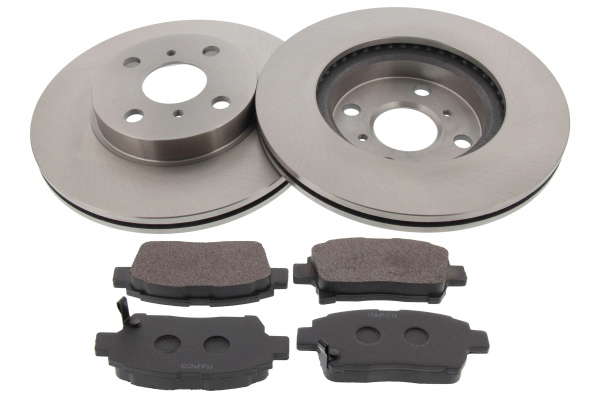 Kit disques et plaquettes de frein