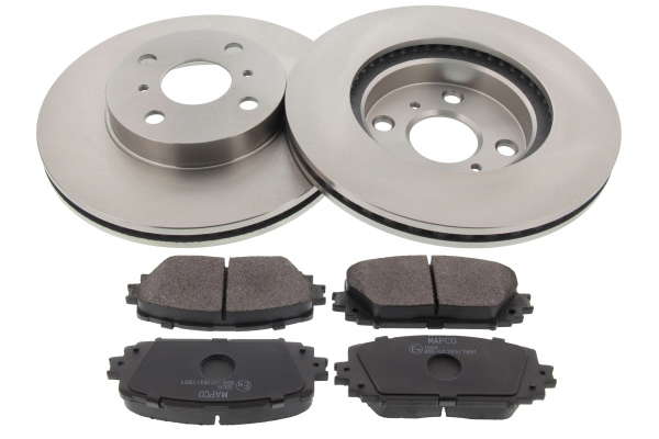 Kit disques et plaquettes de frein